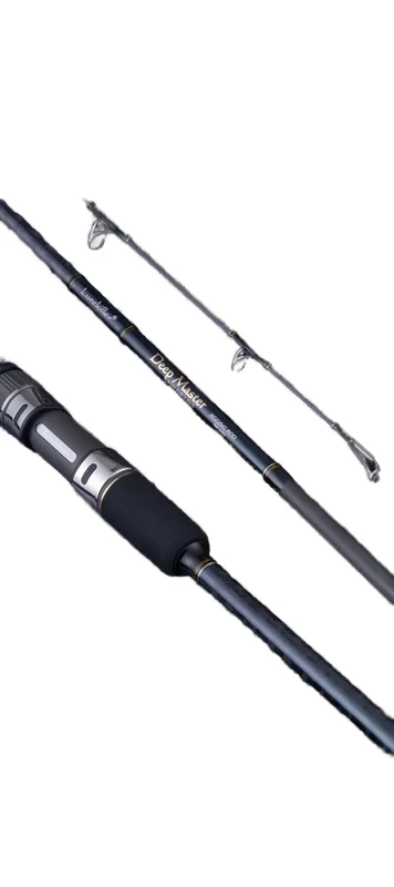 Full Fuji Accessories 1.8m Carbon Cloth Straight Handle Gun Rod for Sea and Lake Fishing Slow Action for Bass Species Streams