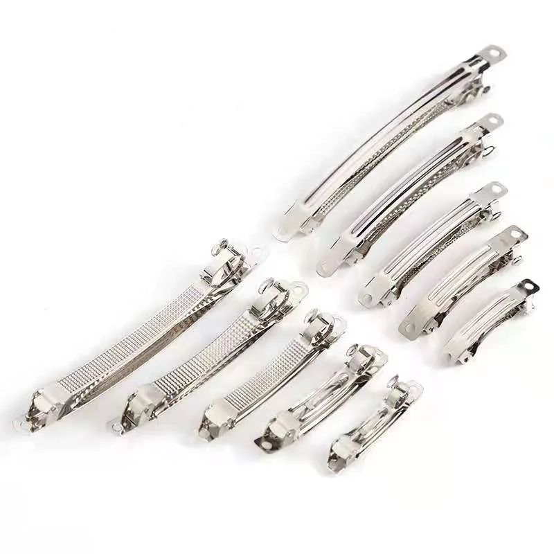 Various Styles Metal French Barrettes Hairpins for DIY Hair Accessories Hair bows Bridal Hair Accessories