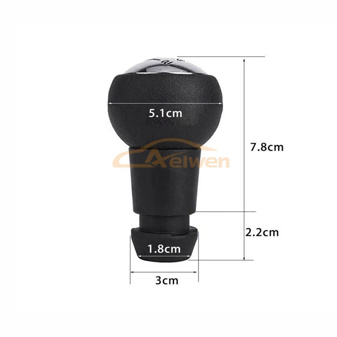 Ручка переключения передач Aelwen 5 скоростей подходит для Peugeot 206 207 307 308 408 508 3008 301 Citroen C2 C3 деталь No. 2403.CN
