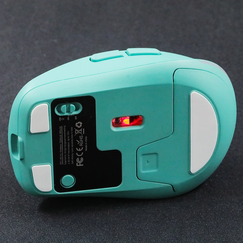 AJAZZ I16 customize Office Wireless Mouse 1200 DPI for PC Laptop Windows Office Included Wireless USB dongle OEM Acceptable