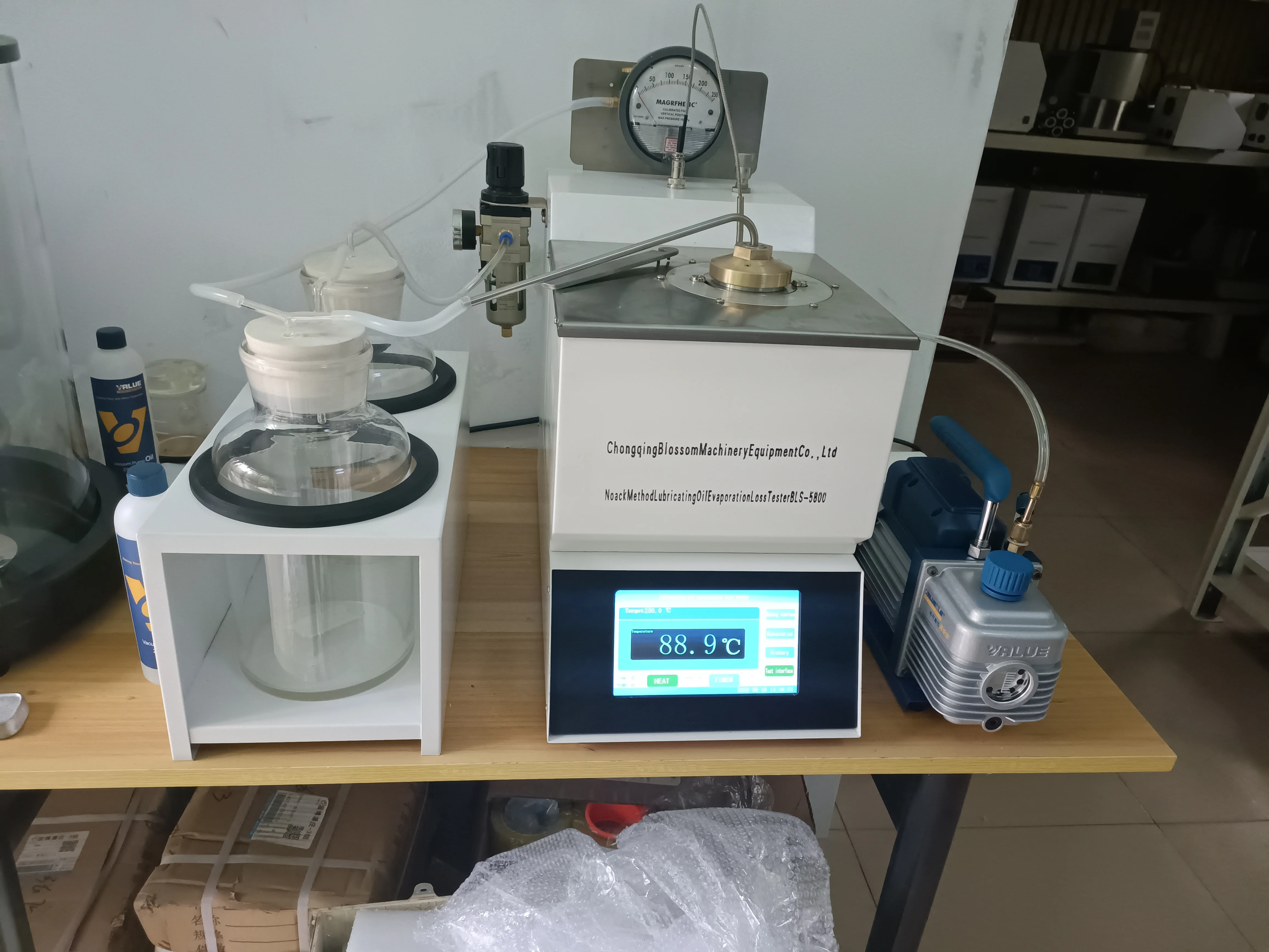 Lubricating Oil Testing Machine ASTM D5800 Noack Evaporation Loss Tester