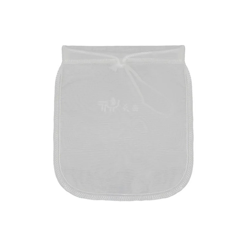 Custom food grade nylon filter bag Nuts milk bag soy milk juice coffee drawstring nylon filter mesh bag