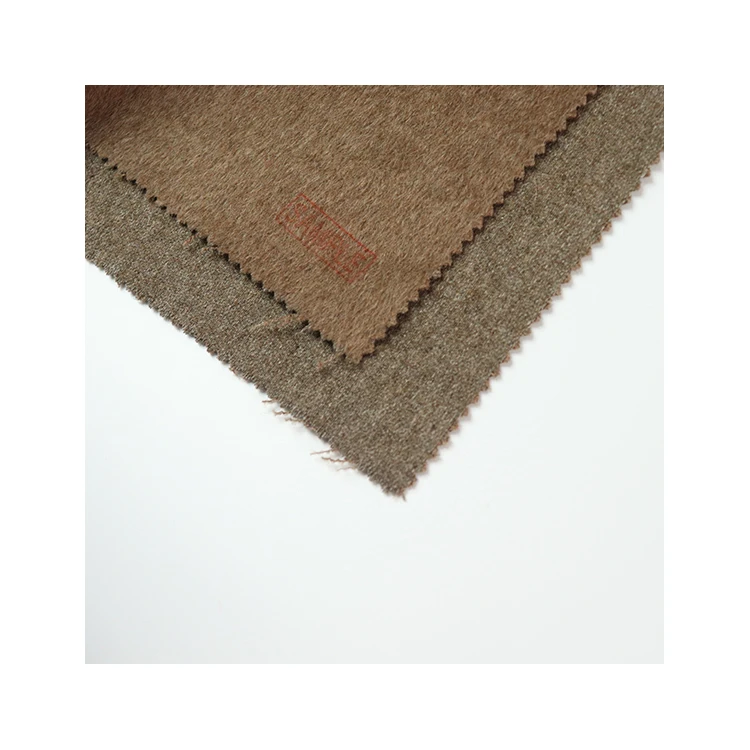 
Design of wool viscose blended fabric for single side wool coat inspired by senior designer 