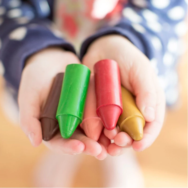 Custom Wax Jumbo Crayon Melt Molds Metal 24 Cavities  Pen Shape