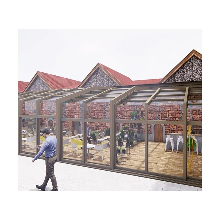 Restaurant Patio Enclosures Aluminum Sunroom