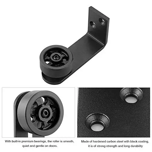 
sliding barn door floor guide for bottom adjustable roller flush design 