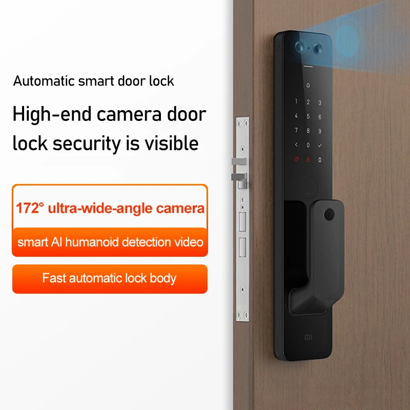 High Quality Cost-effective Fully Automatic Smart Home Lock Smart Door Lock Xiaomi Door Handle Lock Fingerprint