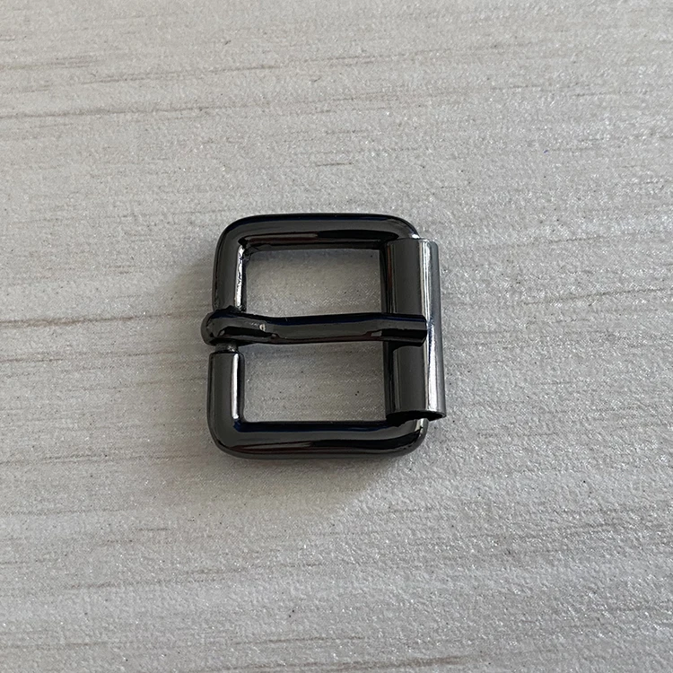 Factory direct wholesale custom metal zinc alloy single roll belt buckle pin buckle accessories