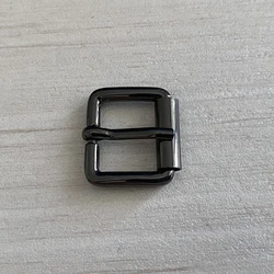 Factory direct wholesale custom metal zinc alloy single roll belt buckle pin buckle accessories