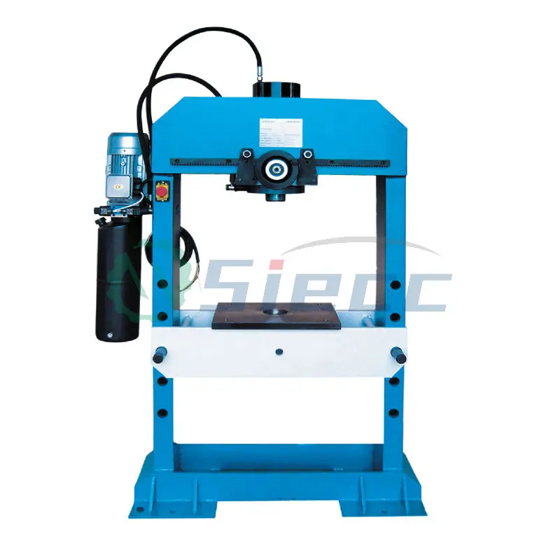 Four column brake pad making hydraulic press machine