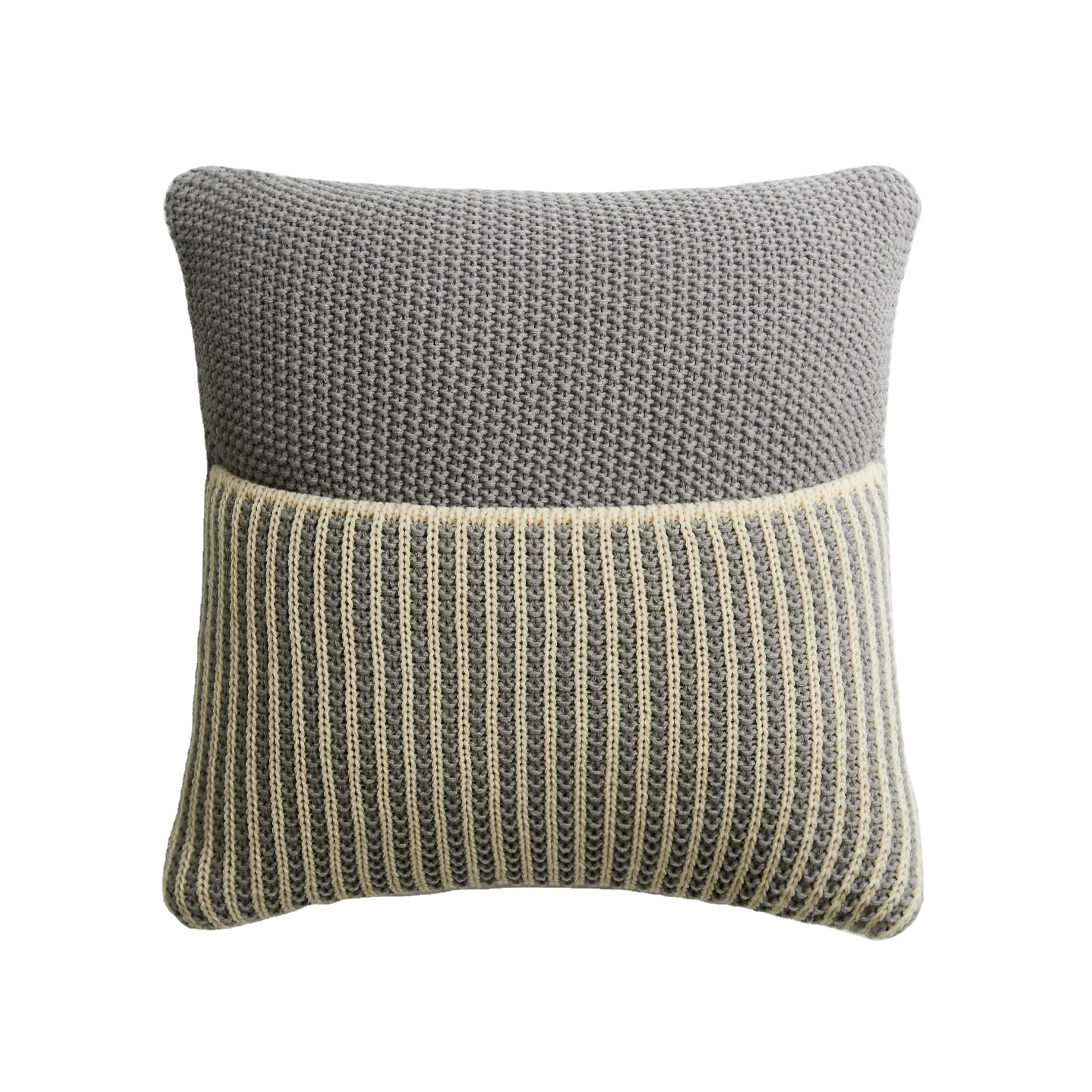
Knitted storage pillow pillowcase knitted cushion cover 