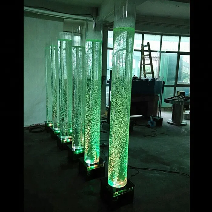 sensory light color changing acrylic aquarium water bubble light party supplies decorations