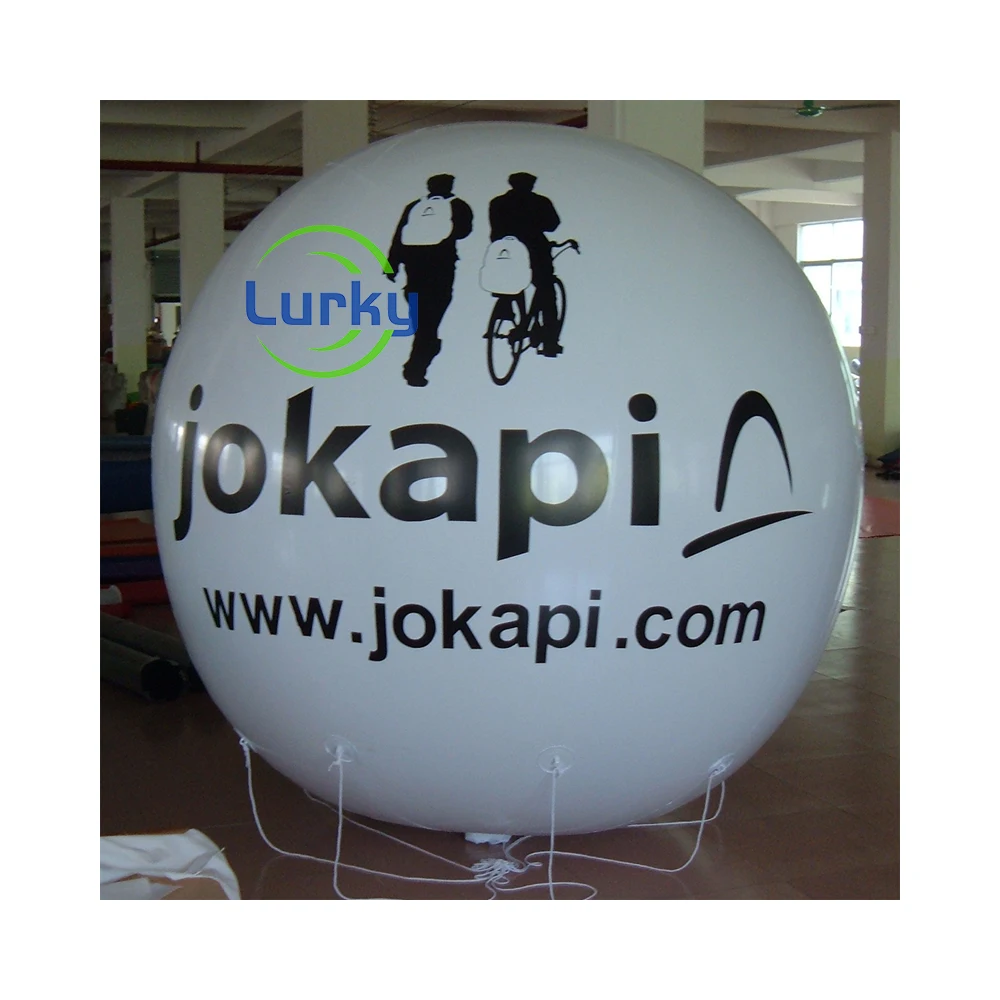 Commercial Inflatable Balloons Giant Inflatable Advertising Ground Balls Balls  Customized Inflatable Airship Balloons