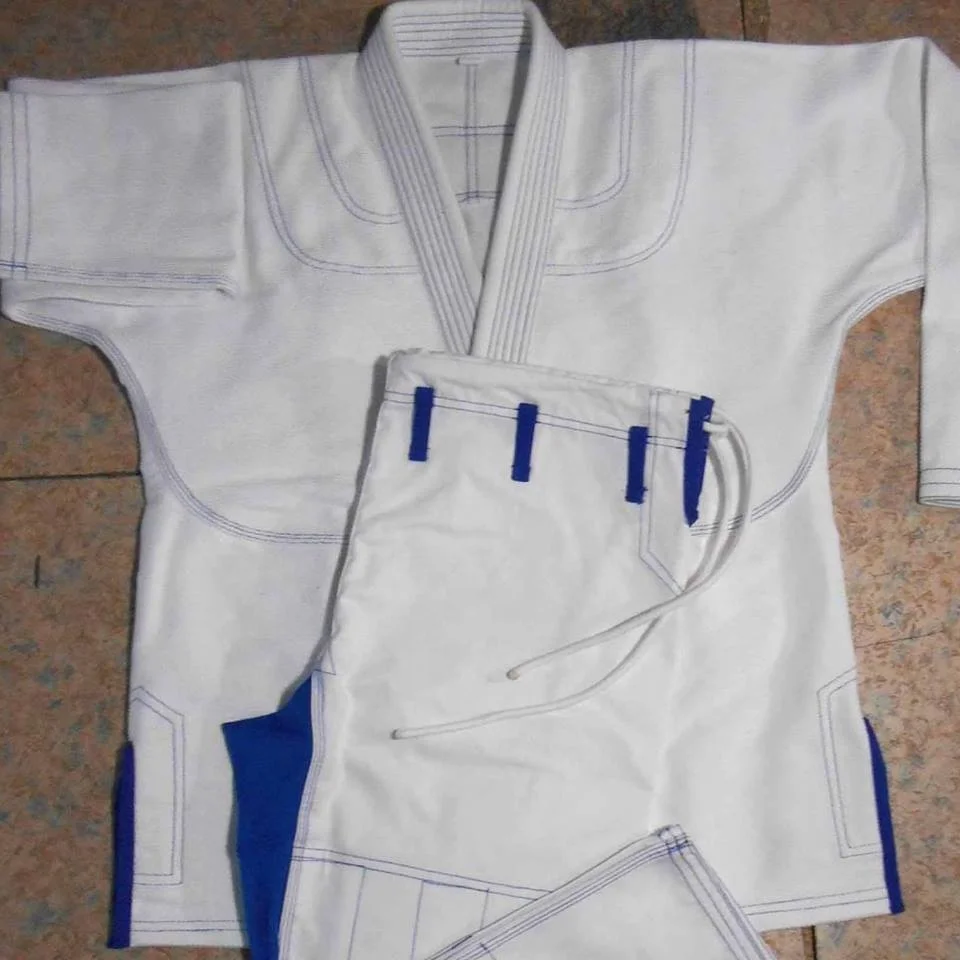 Custom Bjj Uniform Lightweight Cotton Brazilian Jiu Jitsu Gi Professional Plain Jiu Jitsu White Gi / Bjj kimono / BJJ Gis