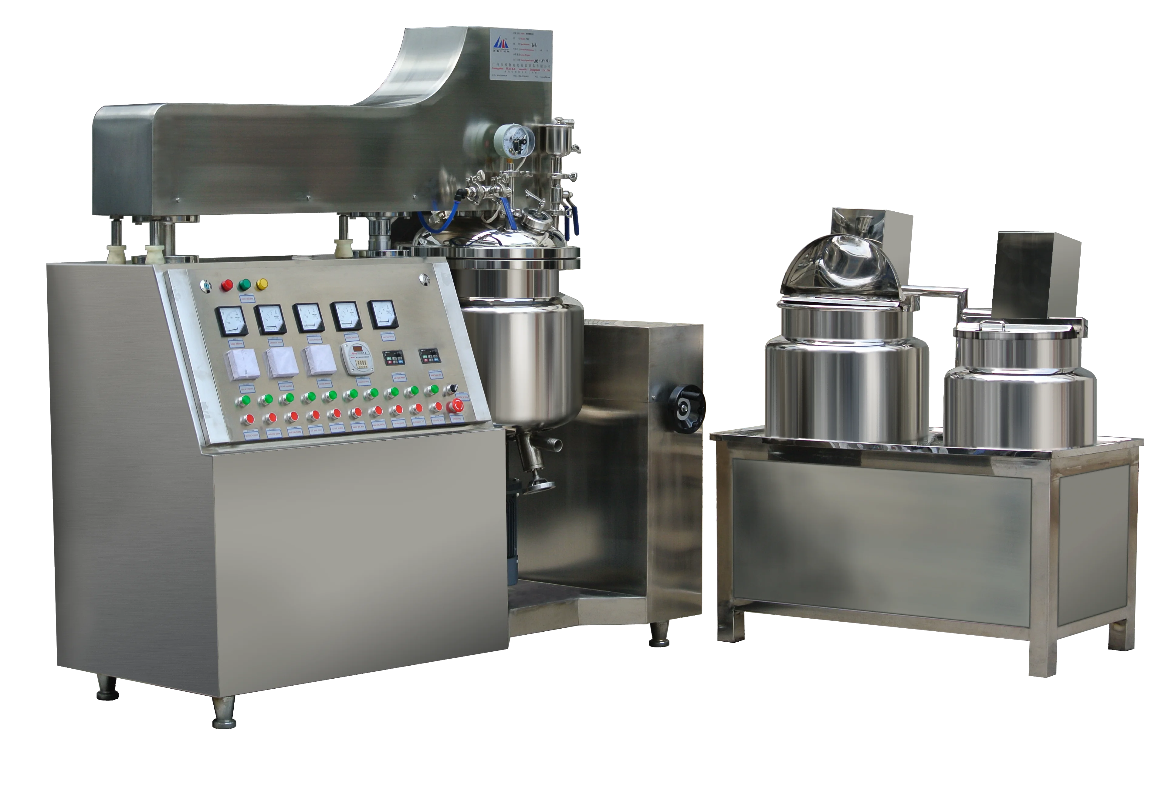 Hot Sale Homogenizor  Cosmetic Vacuum Shampoo Liquid High Shear Emulsion Homogenizing Mixer