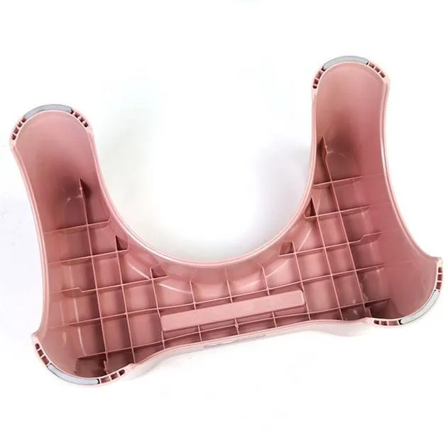 wholesale soft plastic toilet squatting  bathroom potty the step stool pooping squatty foot toilet stool pooping toilet chairs