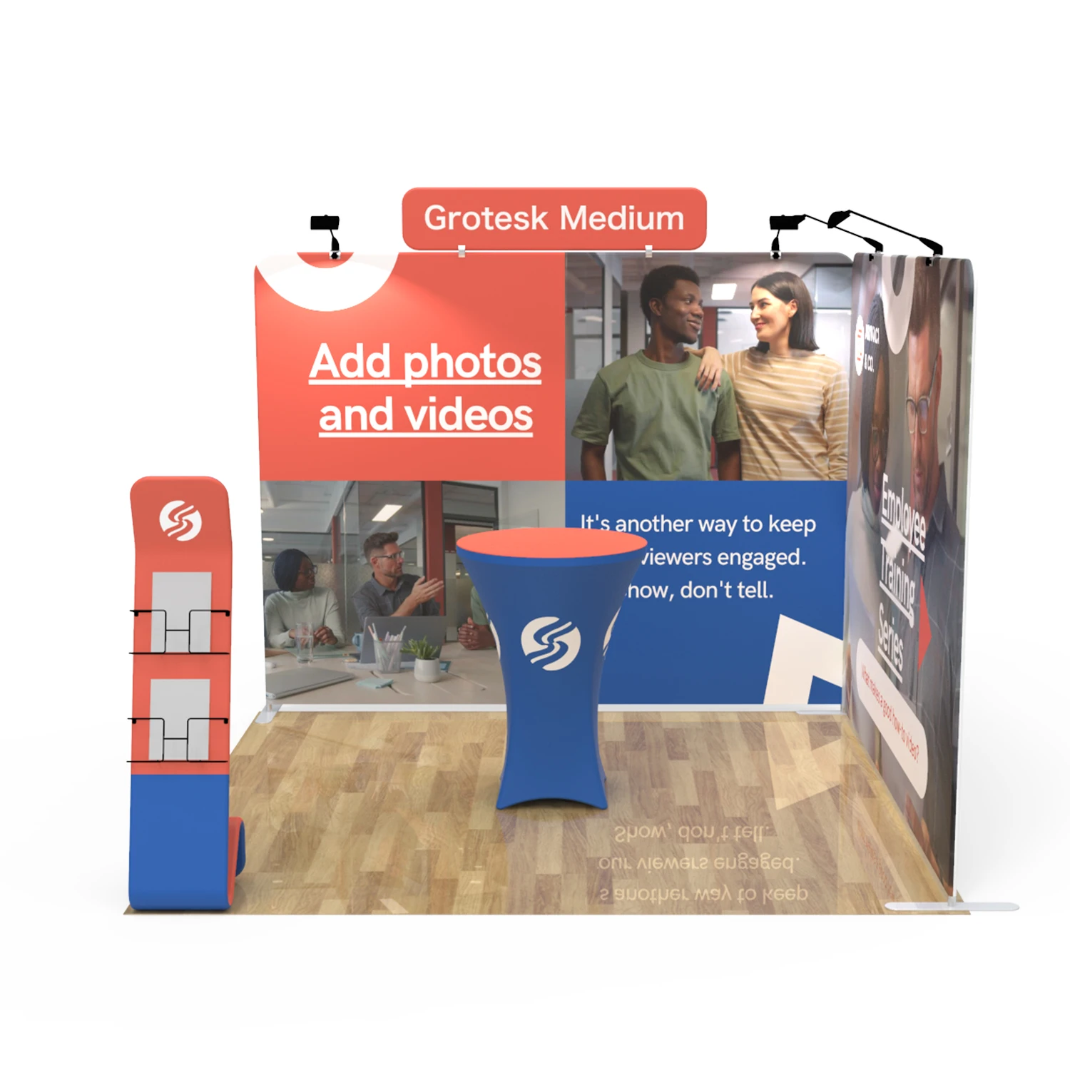 Factory price custom 10x10 trade show booth for events