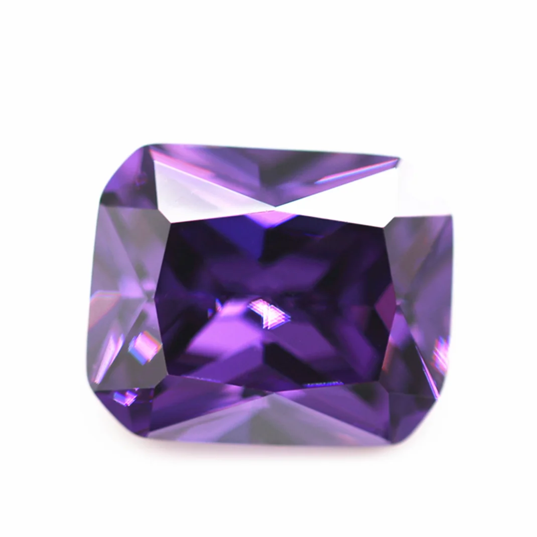 4*6-13*18MM Multi Color Princess Cut Synthetic Diamond Octagon Shape Loose Gemstone CZ Stones AAAAA Cubic Zirconia Jewelry