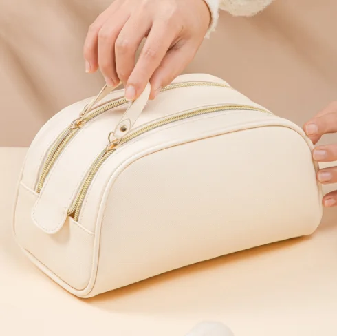 mini make up pu leather personalized small cosmetics custom cosmetic pouch bag for women