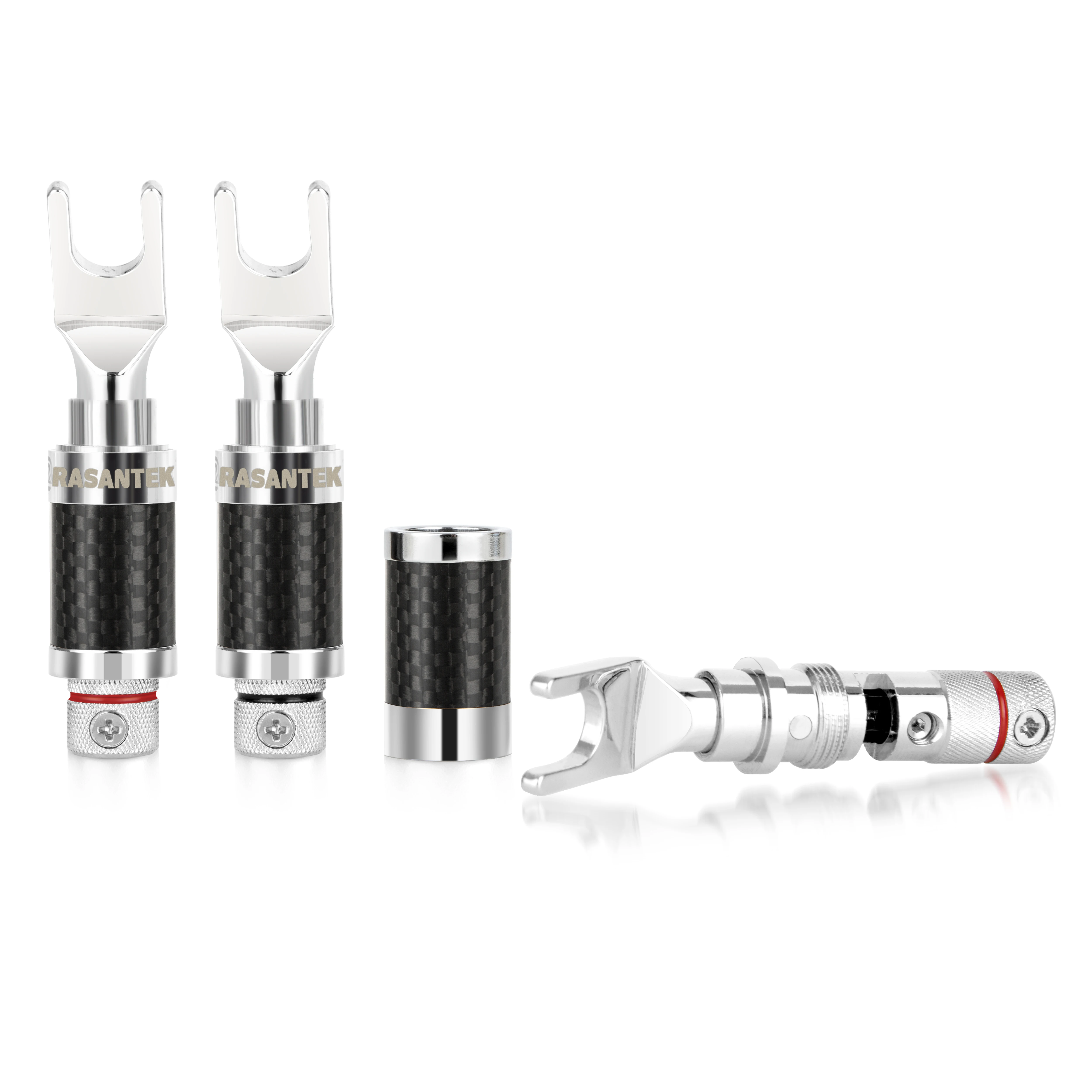 Speakers connector types connection Spade plug Y plug