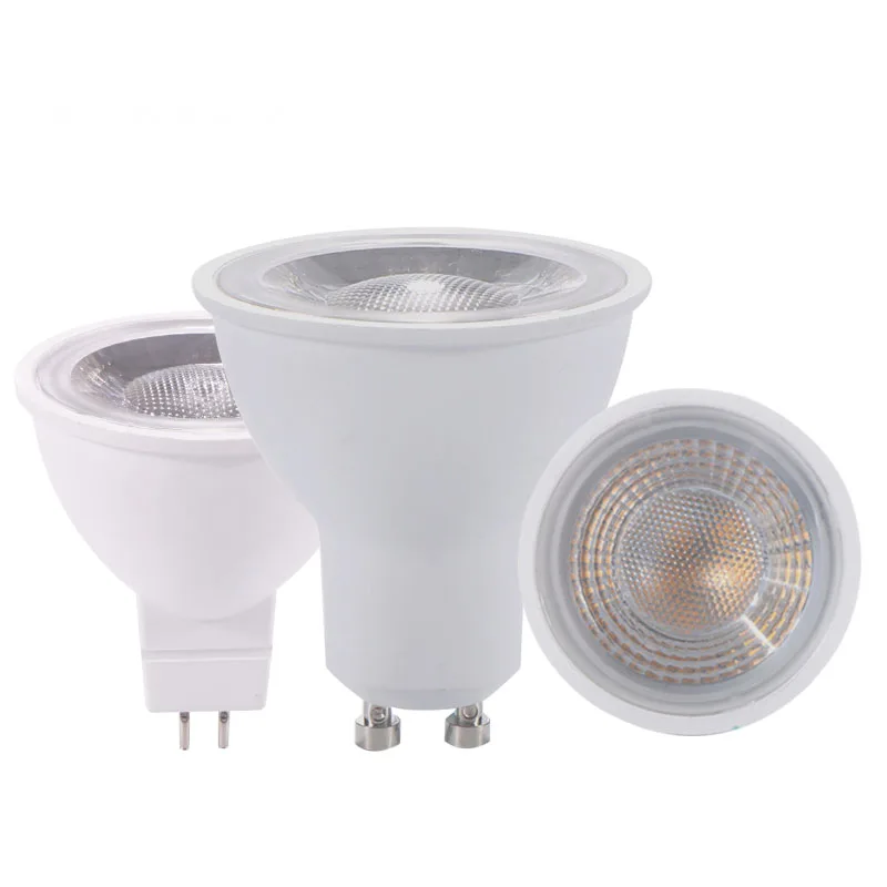 Qlamp OEM 24v GU10 Led Spot Light 3W 5W 7W 10W 4000K 2700K Dimmable GU10 Light Bulb 110v 240v Lamps