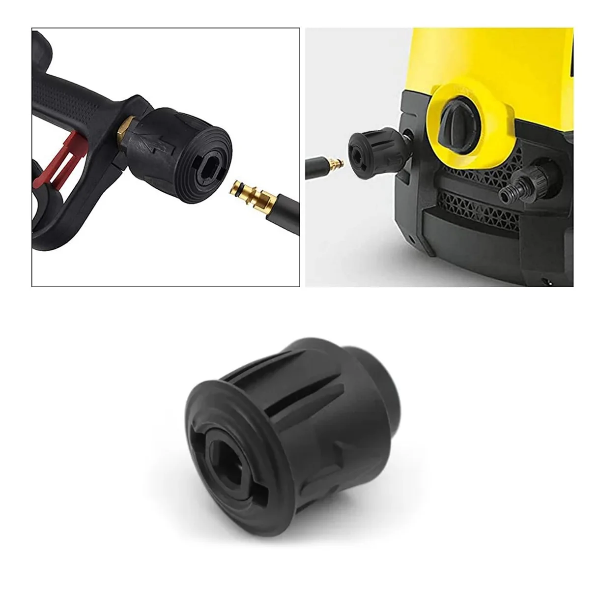 Car Wash Machine Converter Outlet M22 Adapter High Pressure Washer Hose Connector For Karchers Nilfisk