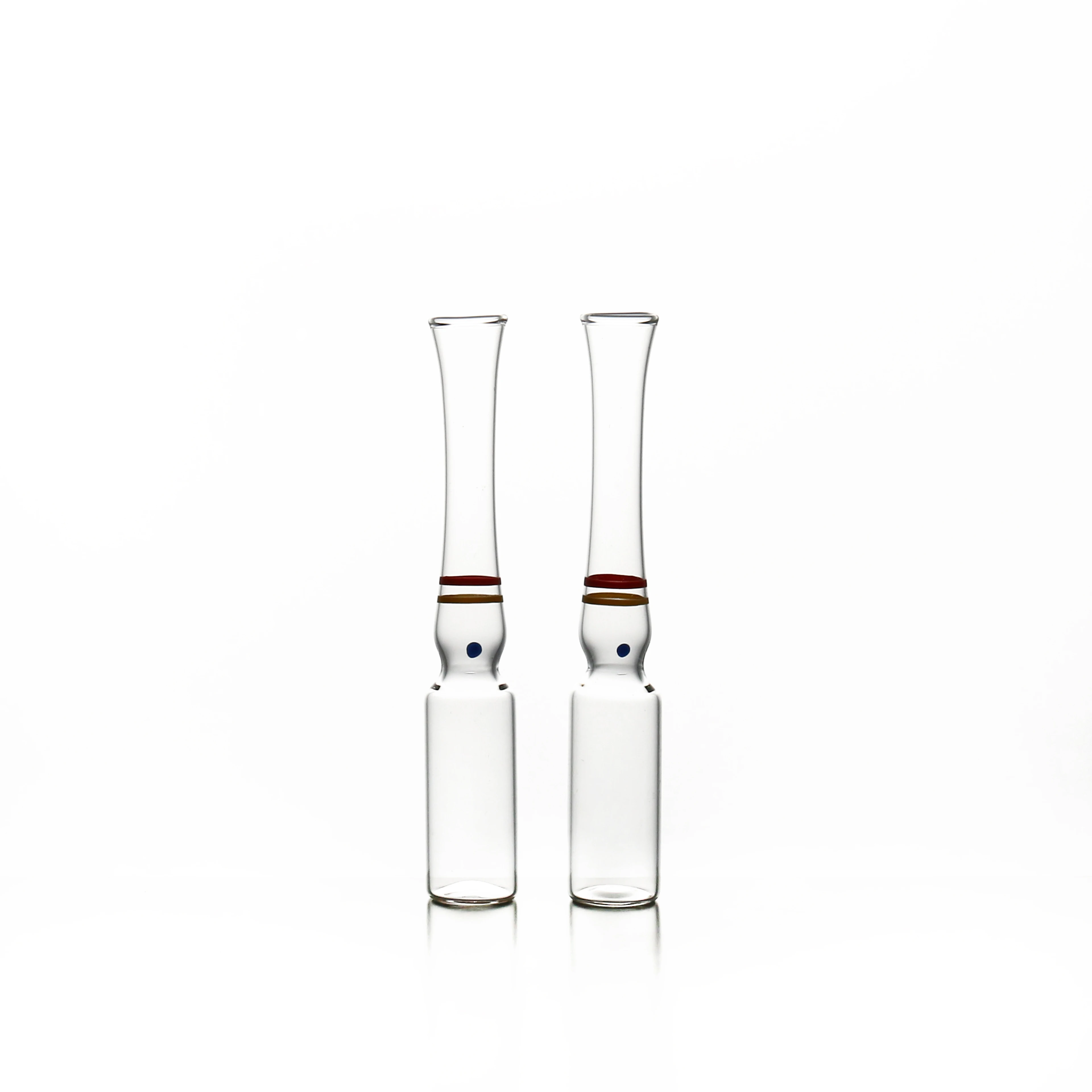 1ml 2ml 5ml 10ml 20ml transparent Amber Ampoule Injection Glass Vial Easy to Break open Ampoule Bottle pharmaceutical Bottle