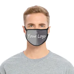 OEM Custom Design Wholesale Washable Cloth Polyester Sunscreen Covers Reusable Breathing Face Fashion for