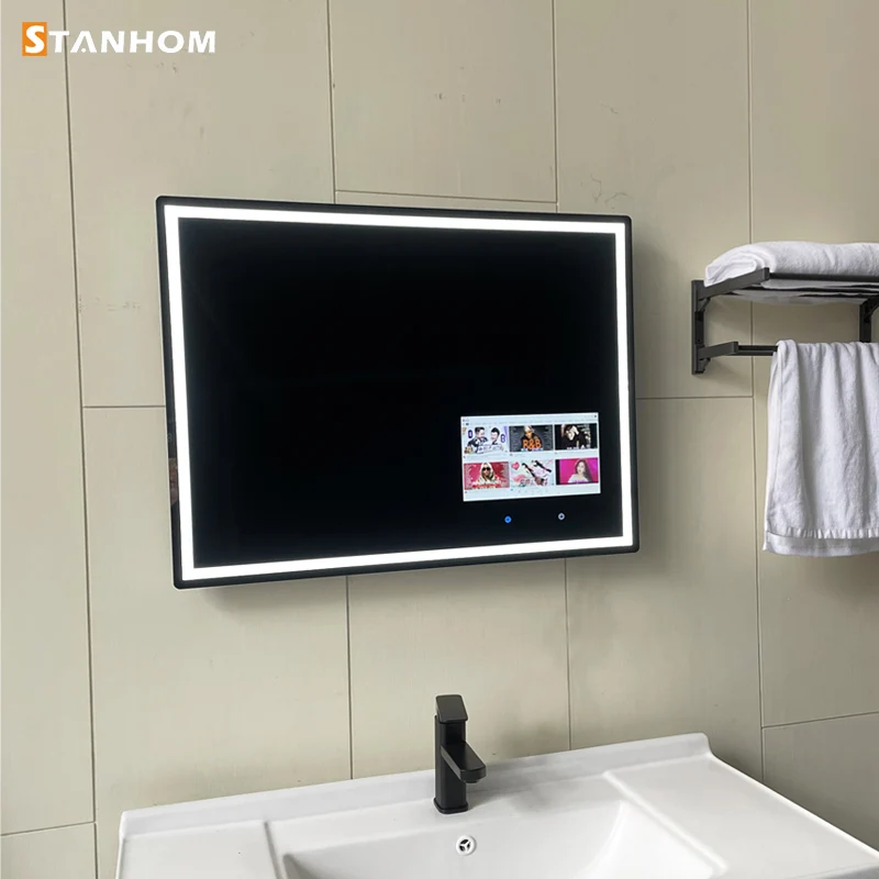STANHOM Living Room Bathroom Android Screen TV Mirror