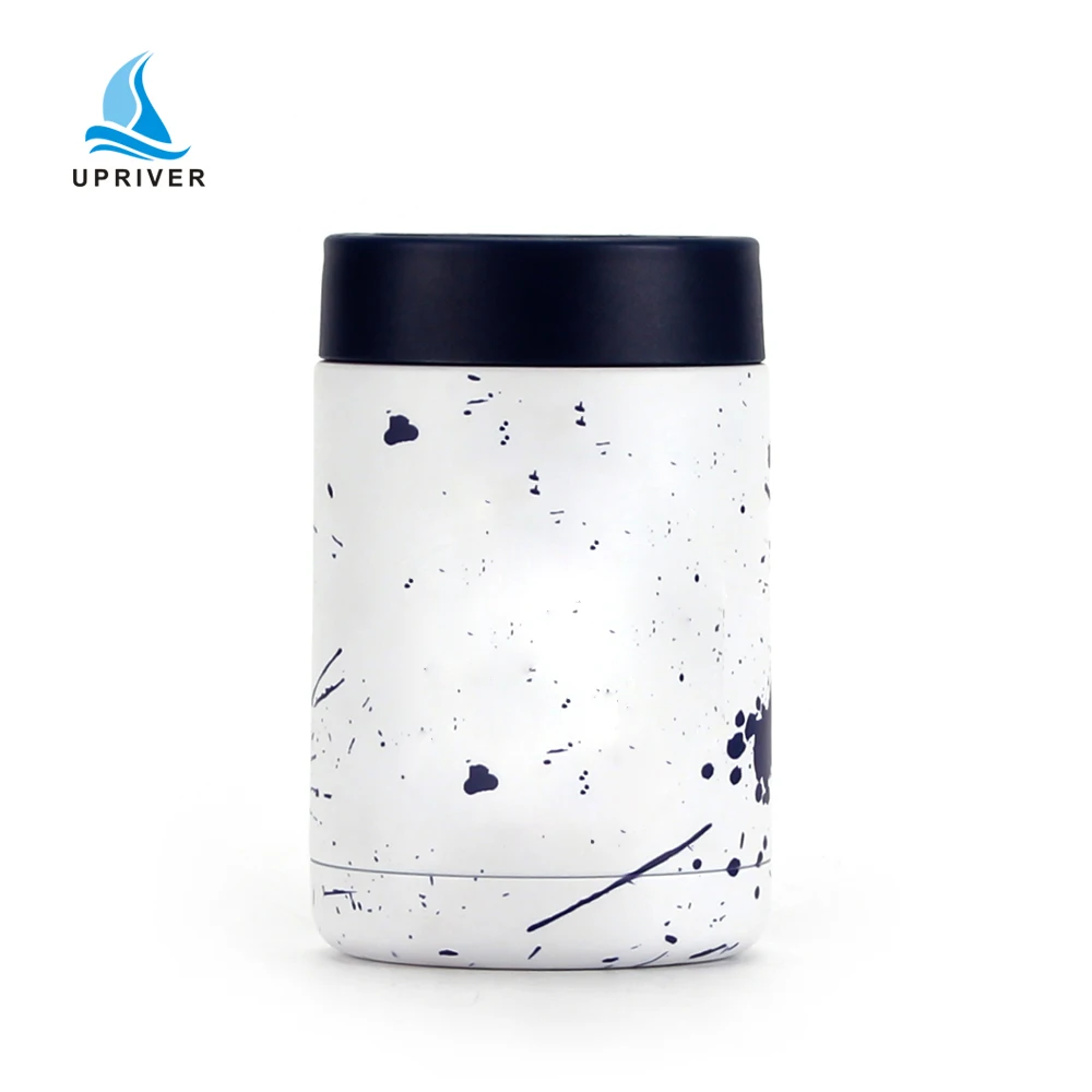 Hot Selling Beverage Cooler Holder  Double Wall Insulated  Stainless Steel Cola Beer Thermos Water Bottle Cola Can