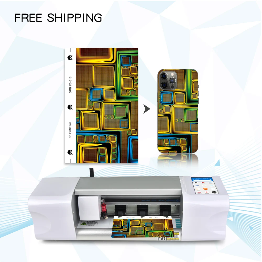 Tpu Hydrogel Screen Film Cutting Machine Intelligent Screen Protector Cutting Machine For IPhone Watch Ipad Camera