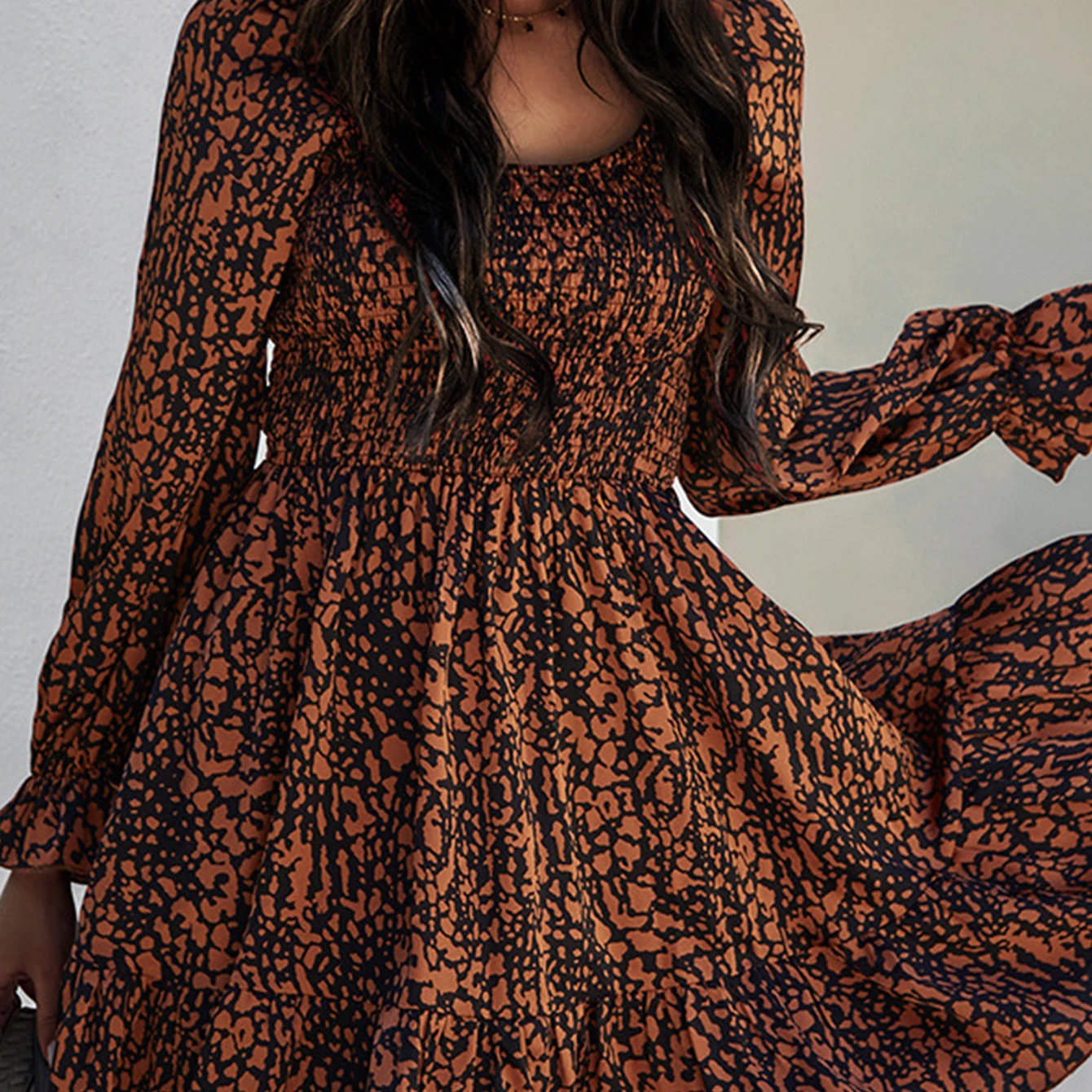 Most popular Wholesale Summer Hot Selling new arrival beautiful color casual dress a shoulder dress