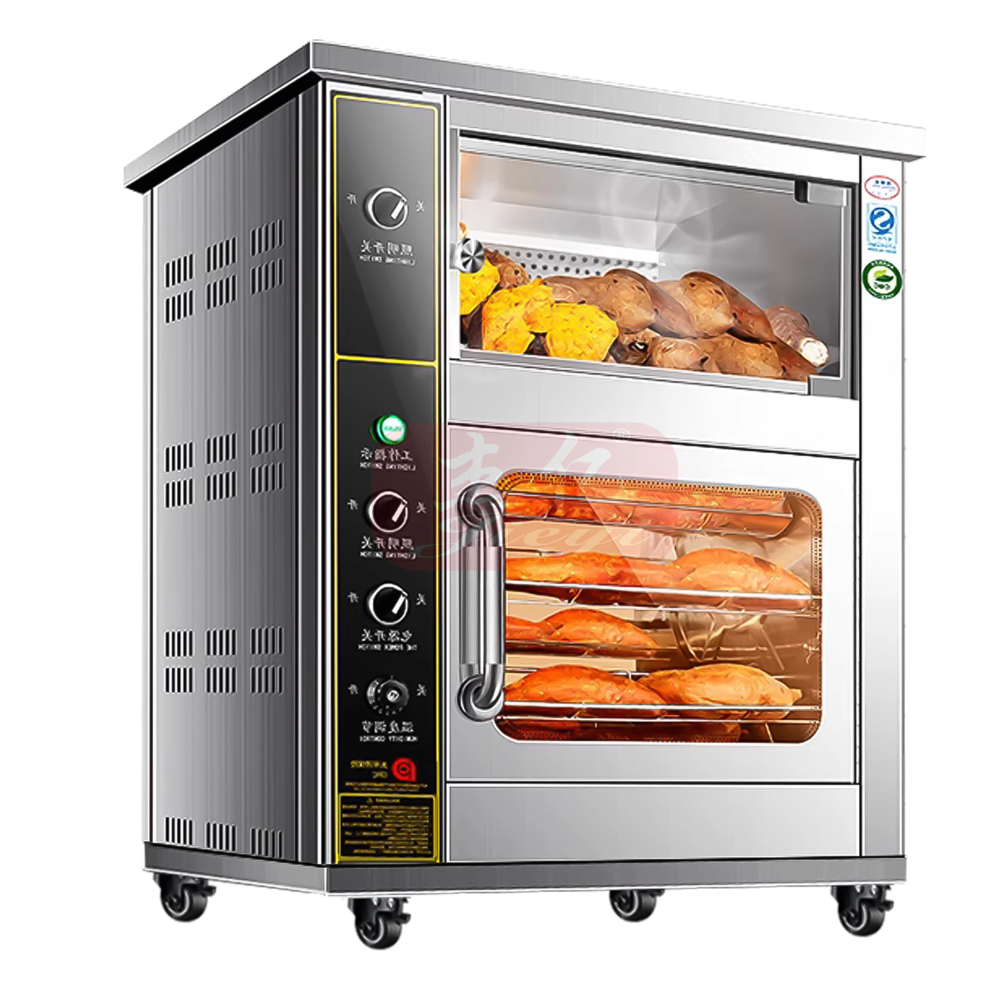 New Product Multi-functional Roaster 3 layers Electric roaster Sweet potato/Fruit Corn/Baked Roaster Machine