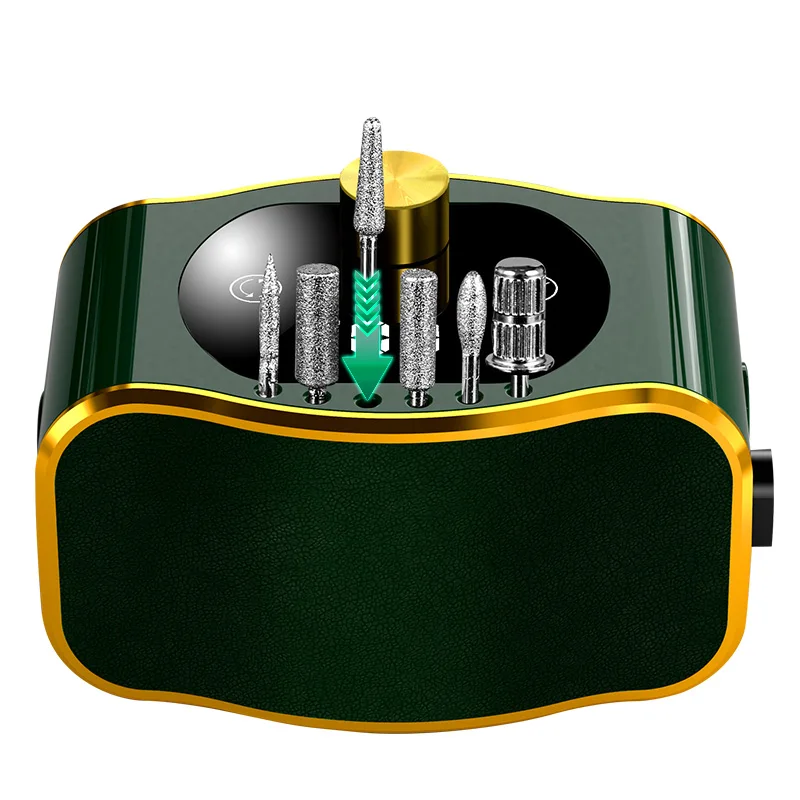 electric nail drill machine 35000rpm professional e-file with carbide nail drill bit set for acrylic nails