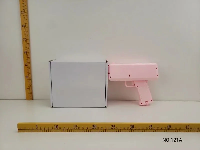 Лидер продаж 2022, пистолет для денег, денежный дождь, пластиковый пистолет в коробке, пистолет для денег, игрушка