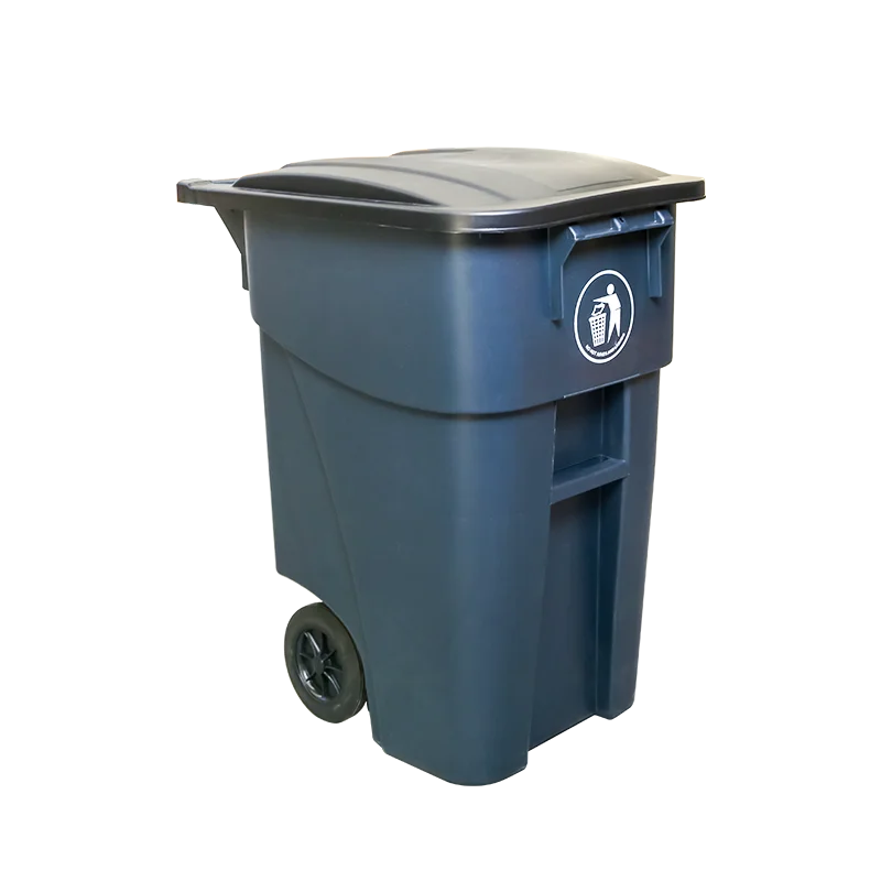 American Styling 200 Liter Large Capacity Container Storage HDPE Plastic Trash Can Waste Garbage Bin Outdoor With High Quality