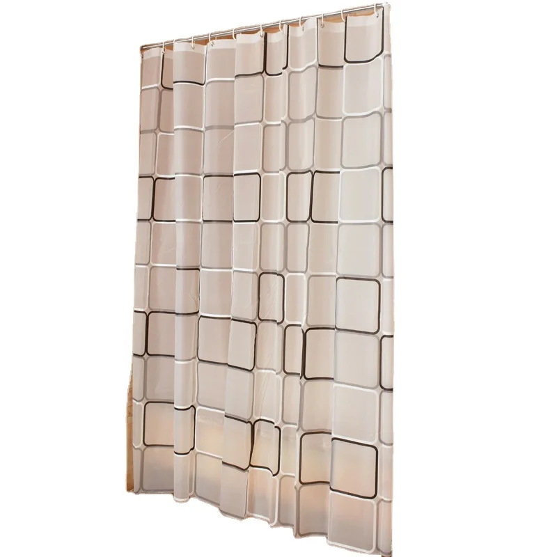
Wholesale High Quality Waterproof Mildew proof PEVA Bath Curtain Shower Curtains Environmental For Toilet Door Curtain 