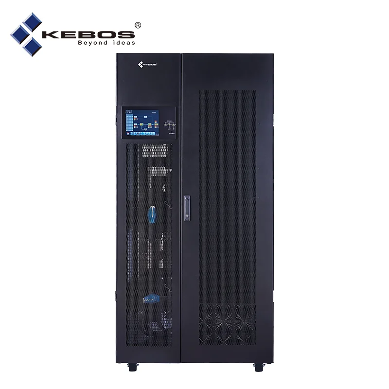 Kebos Aplus 42U-600 ЖК-дисплей трехфазный 6000 кВт чистая Синусоидальная волна модульные ИБП с SNMP USB RS232 Коммуникационные порты