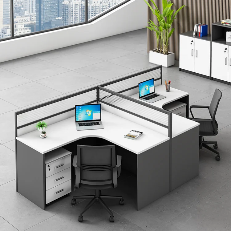 Call Center Cubicle Office Workstation Office Furniture  Modular Office Table For Project