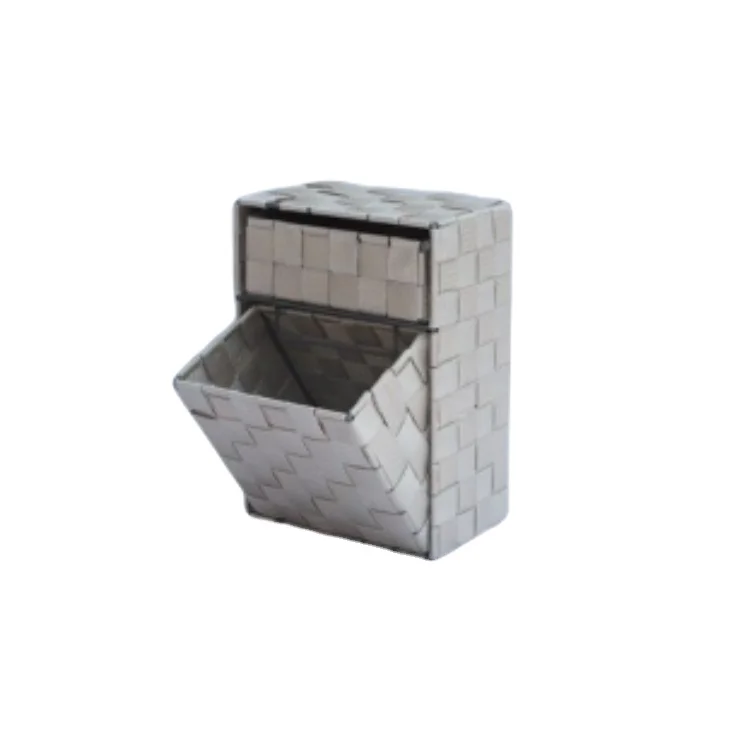 Desk storage Chinese handmade household PE  basket cosmetic storage boxes drawer box