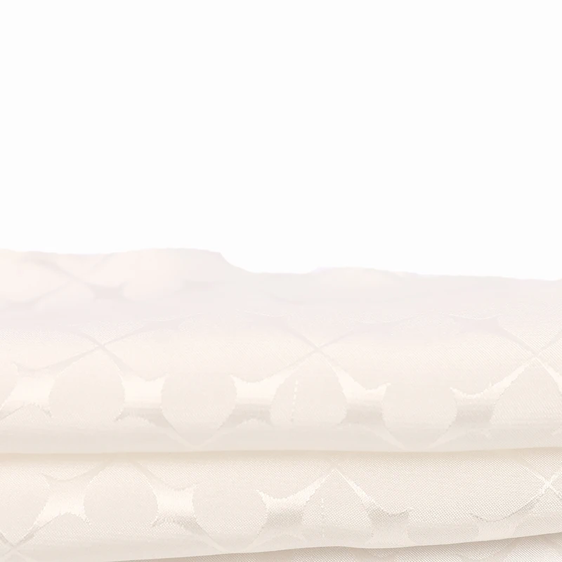 Wholesale Hangzhou fashion Silk Lines Cross Shine Jacquard White 114cm printing  100% silk fabric scarf