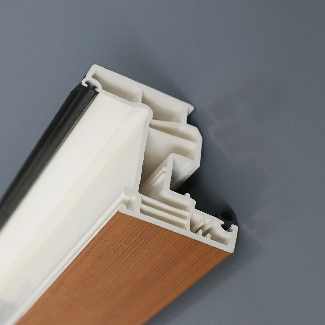 Manufactures Pvc Window Profile 6m Length BAYDEE Brand Upvc Plastic Profiles for Doors and Windows