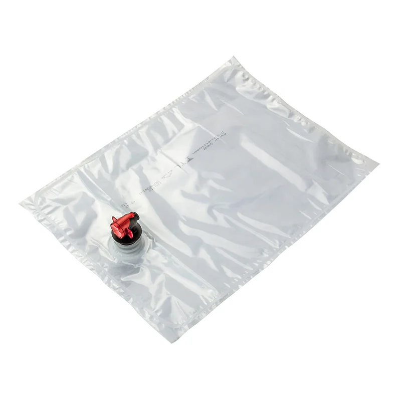 Customized Recyclable 1L 3L 5L 10L 20L Laminated Material Juice Wine Beverage Packing Bag Bib Bags In Box Bag