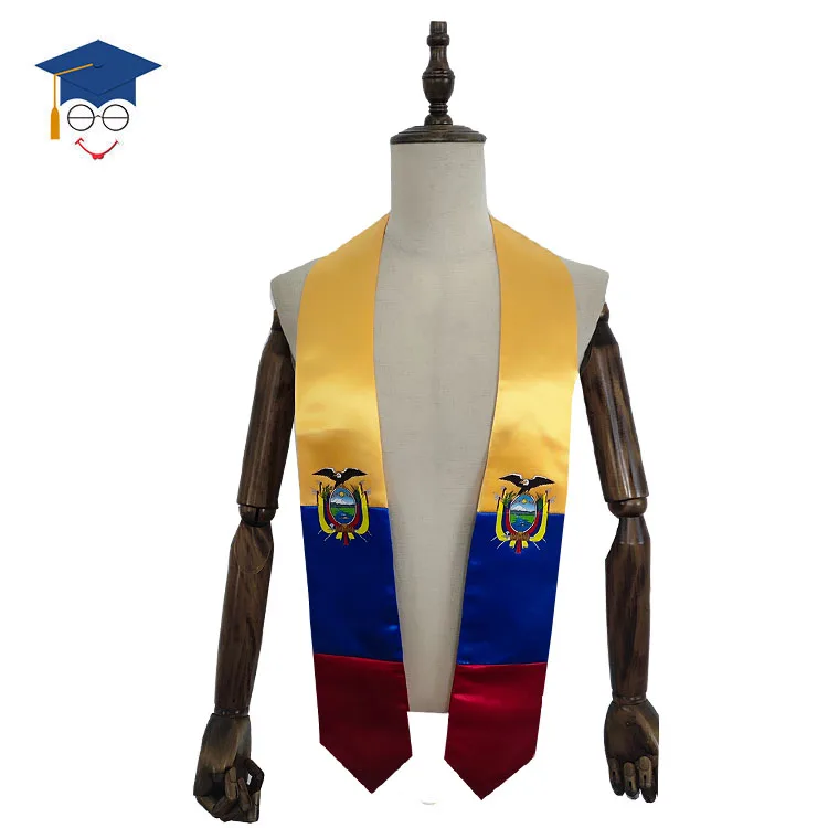 Custom Flag Graduation Sash Dominican Republic Graduation Stoles