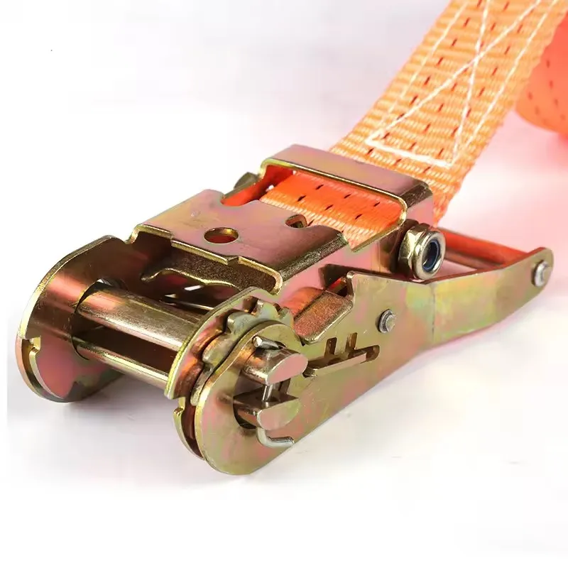 2'x10000lbs Heavy Duty  Strap Lashing Load Straps With J Hook for Cargo Control Ratchet tie down