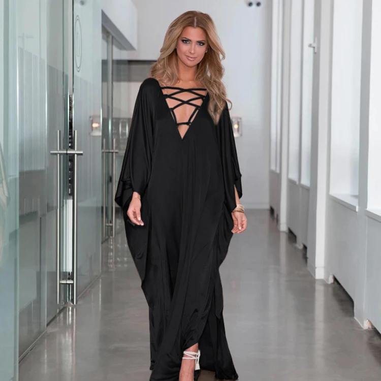 Maxi Dresses Women Wholesale Abaya Kaftan Caftan Arab Jalabiya Dubai Fashion