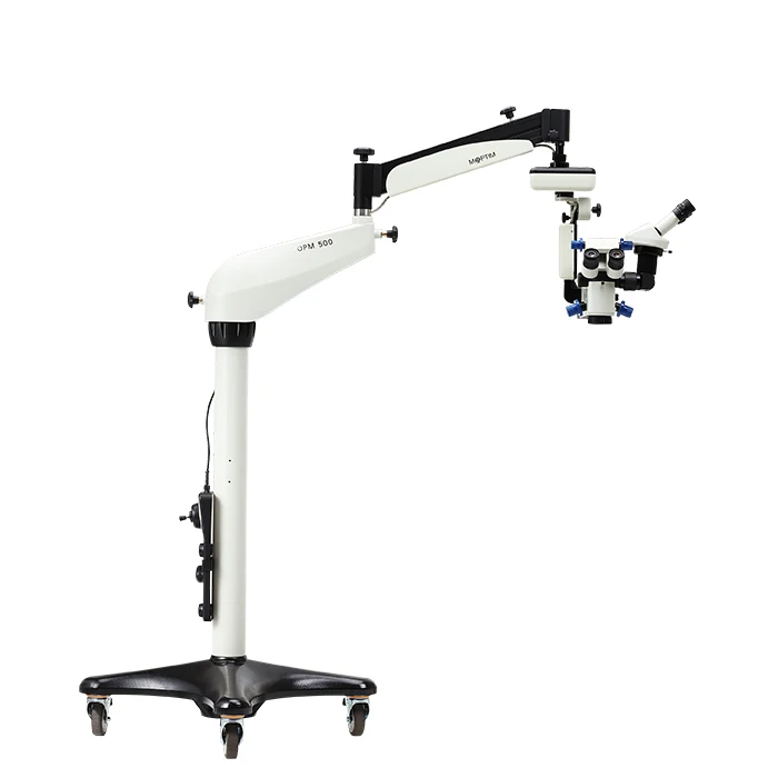 OPM500 ophthalmic Operating Microscope with zoom for two men with CCD