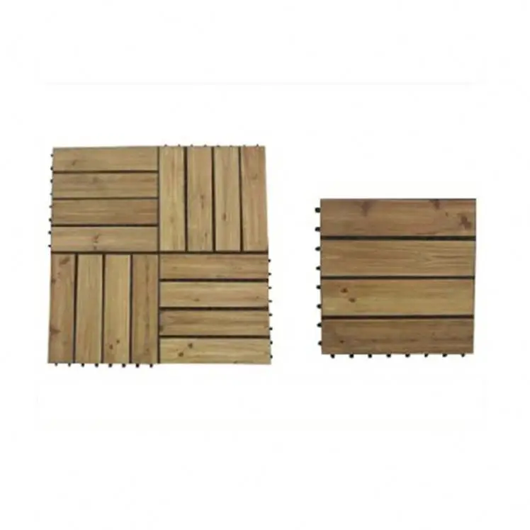 New style interlocking outdoor patio wood deck floor outdoor