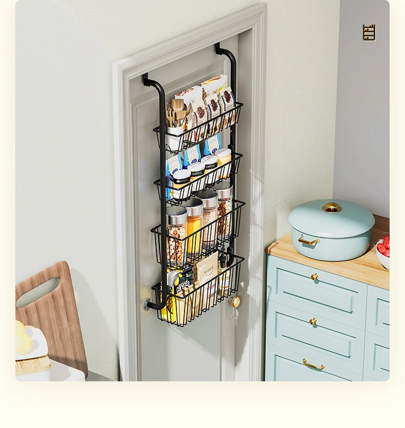 Movable Height Metal Hanging Basket For Kitchen