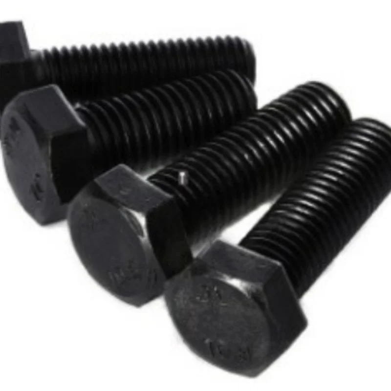 factory price machinery to make small u bolts and nuts galvanized DIN933/931 for pcb/bins with lids fast delivery